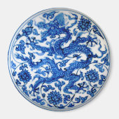 Blauwe draak magneet (Voorkant)