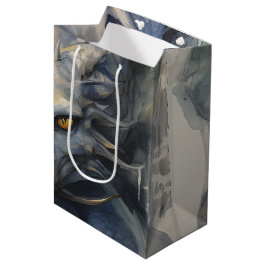 Blauwe draak medium cadeauzakje