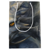 Blauwe draak medium cadeauzakje (Voorkant)