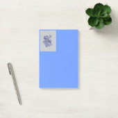 Blauwe draak post-it® notes (Kantoor)