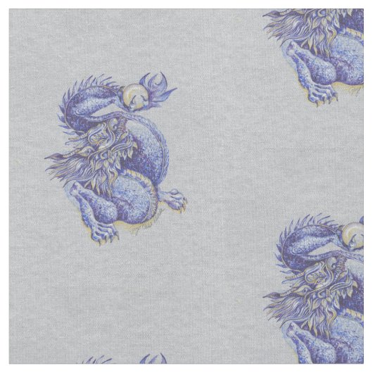 Blauwe draak stof (Close Up)