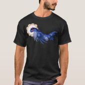 Blauwe draak t-shirt (Voorkant)