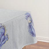 Blauwe draak tafelkleed (Voorbeeld)