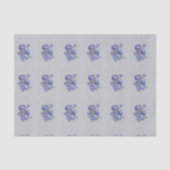 Blauwe draak tissuepapier (Voorkant)