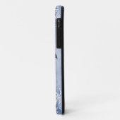 Blauwe draak van Winter Fantasy Natuur Art Case-Mate iPhone Case (Achterkant/links)