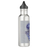 Blauwe draak waterfles  (Links)
