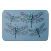 Blauwe dragonfly g Bath Mat (Voorkant)