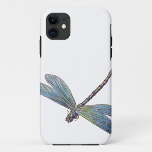  blauwe dragonvlieg Case-Mate iPhone case
