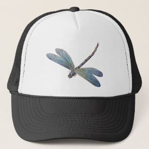  blauwe dragonvlieg trucker pet