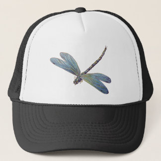  blauwe dragonvlieg trucker pet