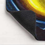 Blauwe drakenoog muismat (Hoek)