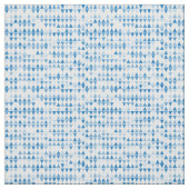 Blauwe driehoek patroon stof – moderne geometrisch (Swatch)