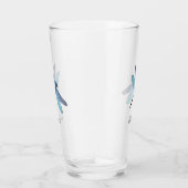  blauwe Drink van de Dragonfly-bier Glas (Rechts)