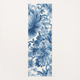 Blauwe Dromen | Bloemenschildering in Waterverf Ch Yogamat