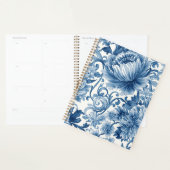 Blauwe Dromen | Bloemenschildering in waterverftec Planner (Display)