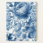 Blauwe Dromen | Bloemenschildering in waterverftec Planner (Achterkant)