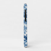 Blauwe Dromen | Bloemige Aquarel Chinoiserie Case-Mate iPhone Case (Achterkant/links)