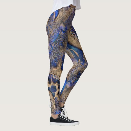 Blauwe dromen leggings (Rechts)