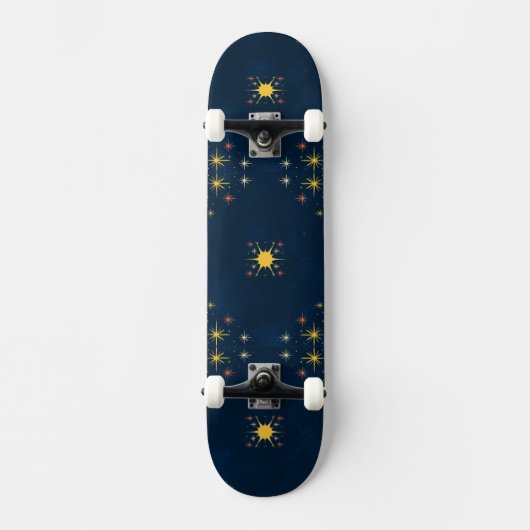 Blauwe dromen persoonlijk skateboard (Voorkant)