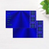 Blauwe dromen visitekaartjes (Bureau)