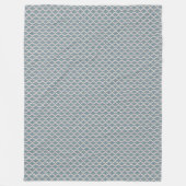  Blauwe Dromen Vleece Blanket Fleece Deken (Voorkant)