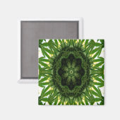 Blauwe droom Mandala... Magneet (Voorkant / Achterkant)