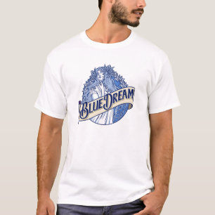 Blauwe droom t-shirt