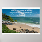 Blauwe droom van Sky Poster (Voorkant)