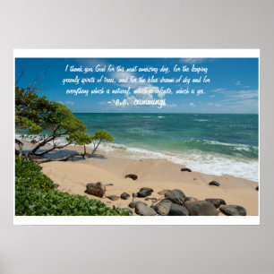 Blauwe droom van Sky Poster