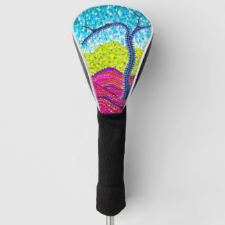 Blauwe droomboom golfheadcover