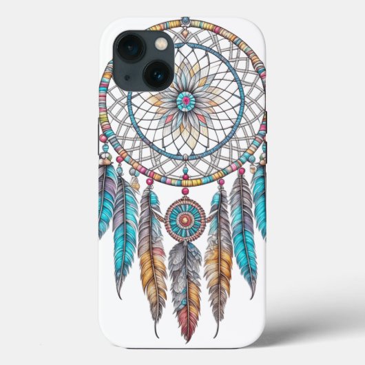 Blauwe Droomvangers Mystiek Case-Mate iPhone Case (Achterkant)