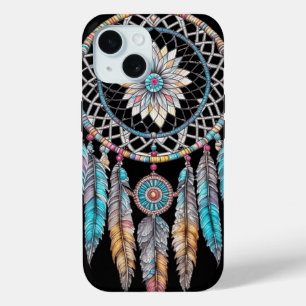 Blauwe Droomvangers Mystiek iPhone 15 Case