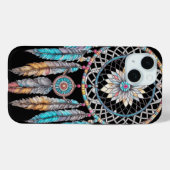 Blauwe Droomvangers Mystiek Case-Mate iPhone Case (Achterkant (horizontaal))