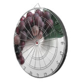 Blauwe druiven dartbord (Voorkant Rechts)