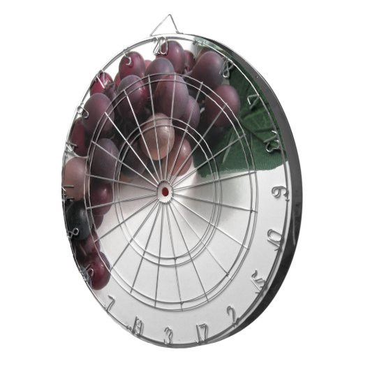 Blauwe druiven dartbord (Voorkant Rechts)