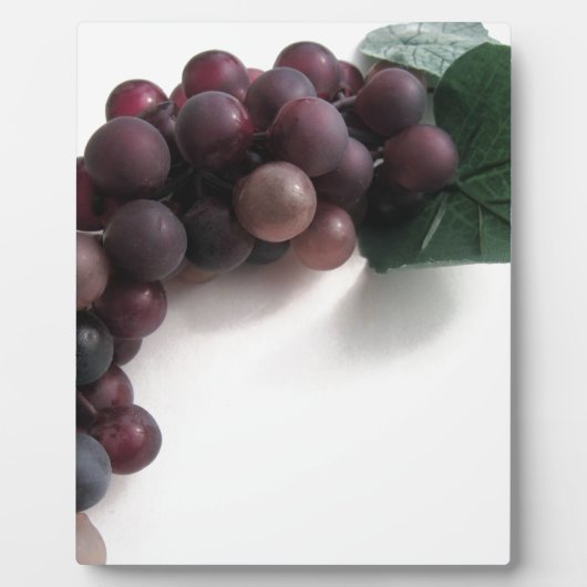 Blauwe druiven fotoplaat (Voorkant)