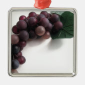 Blauwe druiven metalen ornament (Voorkant)