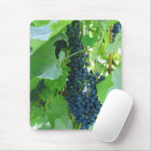 Blauwe druiven muismat (Met muis)