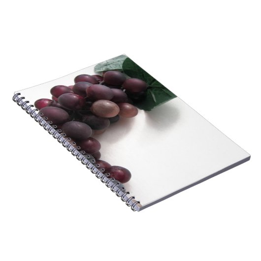 Blauwe druiven notitieboek (Rechterzijde)