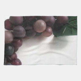 Blauwe druiven theedoek