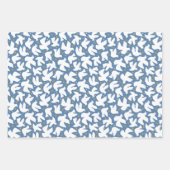 Blauwe Duif Chanoeka Ster van David Wrapping Paper (Voorkant 2)