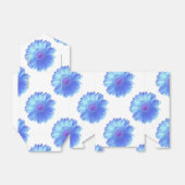 Blauwe duitvis bedankdoosjes (Uitgevouwen)