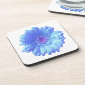 Blauwe duitvis bier onderzetter (Linkerzijde)