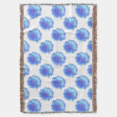 Blauwe duitvis deken (Voorkant Verticaal)