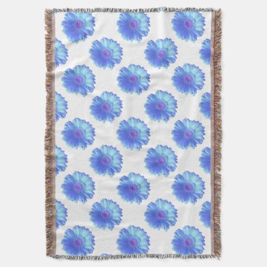 Blauwe duitvis deken (Voorkant Verticaal)