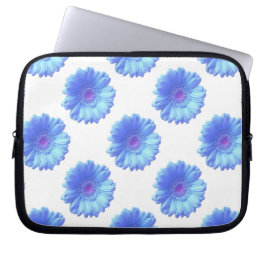 Blauwe duitvis laptop sleeve