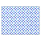 Blauwe duitvis tafelkleed (Voorkant (Horizontaal))
