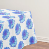 Blauwe duitvis tafelkleed (Voorbeeld)