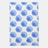 Blauwe duitvis theedoek (Verticaal)