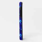 blauwe edelsteen Case-Mate iPhone case (Achterkant/links)